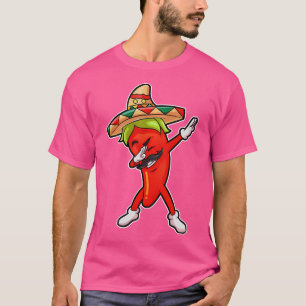 T-shirt Piment à tremper Chili Mexicain Chaud Jalapeno Dab