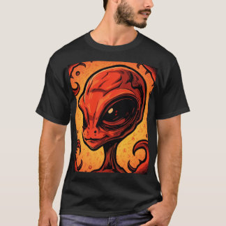 T-shirt Piment Alien – Art culinaire drôle et épicé
