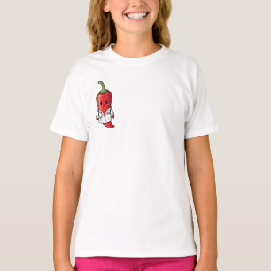 T-shirt Piment Dessin Animé Docteur Enfants