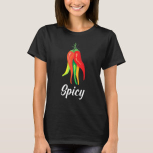 T-shirt Piment - Épicé - Légumes - Épices - Fruit - Poivro