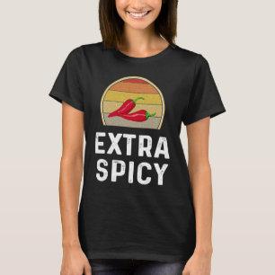 T-shirt Piment Extra Piquant Concours de Cuisine Rétro