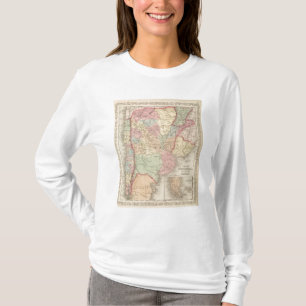 T-shirt Piment, la république d'Argentine, le Paraguay, e
