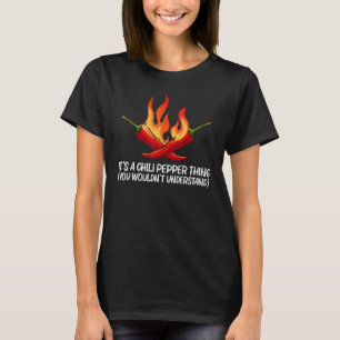 T-shirt Piment Pour Hommes Femmes Sauce Piquante Jalapeno