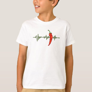 T-shirt Piment Rouge Chilli - nourriture indienne