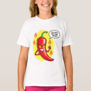 T-shirt Piment Très Fort, par Natasha Us
