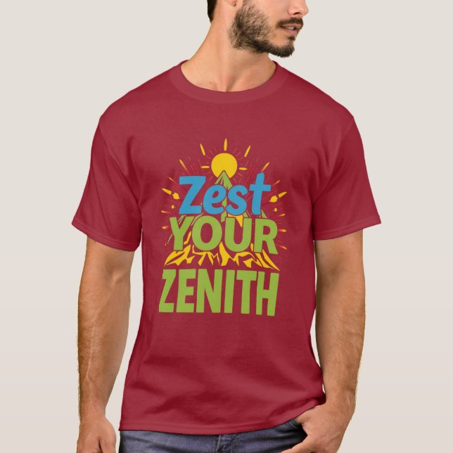T-shirt Pimentez Votre Aventure Zénithale (Devant)