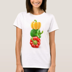 T-shirt Piments colorés