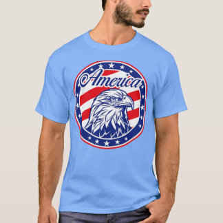 T-shirt PIN AMÉRICAIN D'AigLE