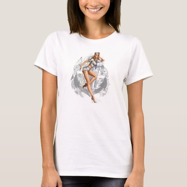 T-shirt Pin-up 2 (Devant)