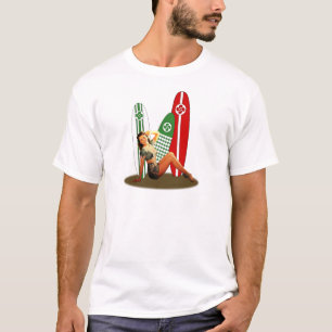 T-shirt Pin-up Basque France