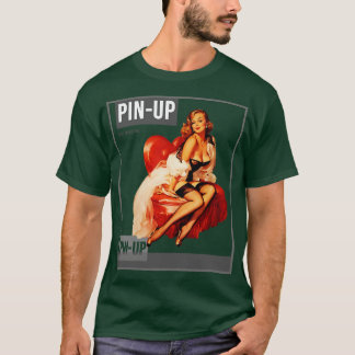 T-shirt Pin up Girl Vintage Pinup Magazine 2