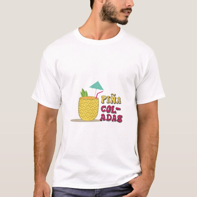 T-shirt Pina Coladas (Devant)