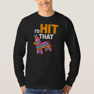 T-shirt Pinata Je frapperais ce Cinco De Mayo Parti Mexica