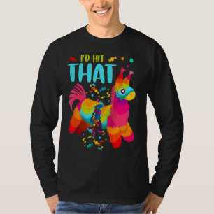 T-shirt Pinata Je frapperais cette joyeuse Fiesta Cinco De