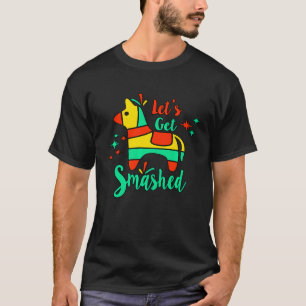 T-shirt Pinata Lama Mens Fiesta Faisons-nous Casser Enter
