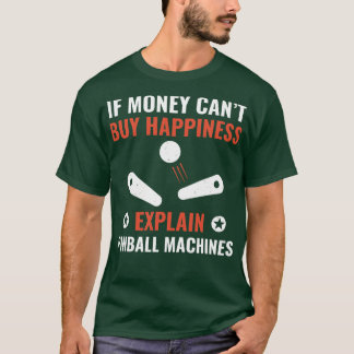 T-shirt Pinball est heureux Funny Pinball Player Arcade G