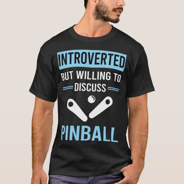 T-shirt Pinball introduit (Devant)