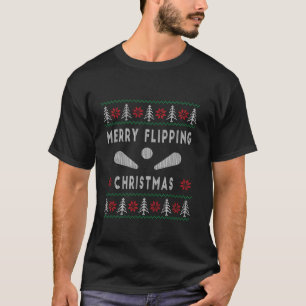 T-shirt Pinball Noël laid Joyeux Flippant Pi de Noël