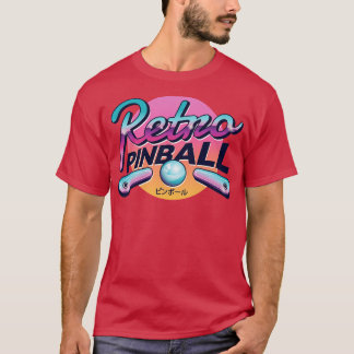 T-shirt Pinball rétro