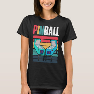 T-shirt Pinball Retro Vintage Multiball Pinball Machine Ar