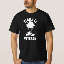 T-shirt Pinball Veteran Player