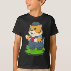 T-shirt Pince à pompe à eau en bois de tigre