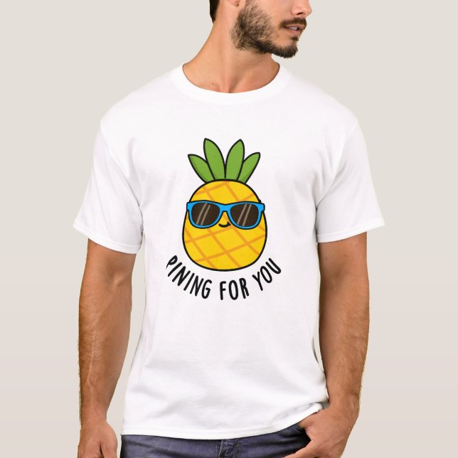 T-shirt Pinceau Pour Vous Drôle Pun D'Ananas (Devant)