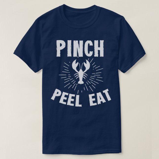 T-shirt Pinch Funny Pinch Peel Manger hommes et femmes (Design devant)