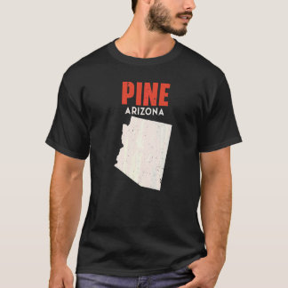 T-shirt Pine Arizona USA State America Voyage Arizonien