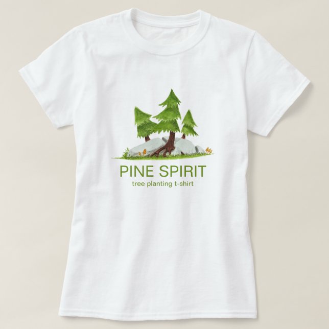 T-shirt Pine Spirit (Design devant)