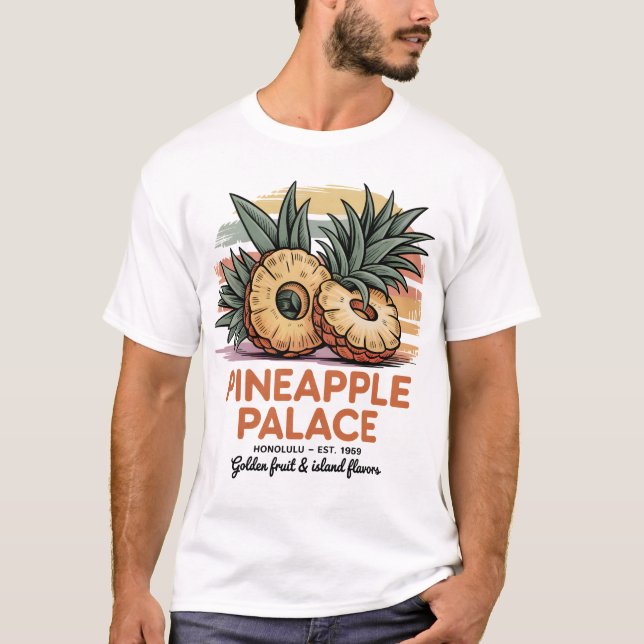 T-shirt Pineapple Palace (Devant)