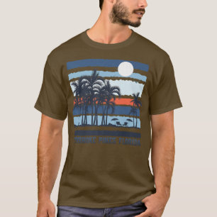 T-shirt Pines Pembroke vintage Floride Été 80s Plage So
