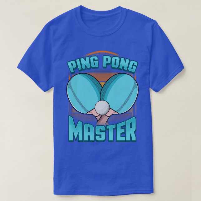 T-shirt Ping Pong Master Table Tennis Pingpong (Design devant)