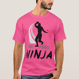 T-shirt Ping Pong Ninja Cool Hommes Femmes Enfants Table T