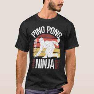 T-shirt Ping Pong Ninja Ping Pong