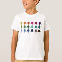 T-shirt Ping Pong - Paddles de tennis de table