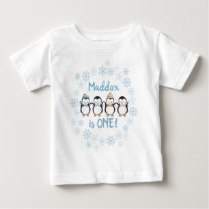 T-shirt Pingouin 1er anniversaire T-shirt personna