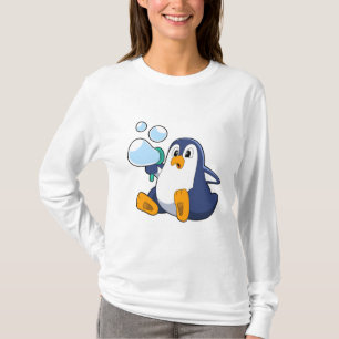 T-shirt Pingouin avec bulles de savon.PNG