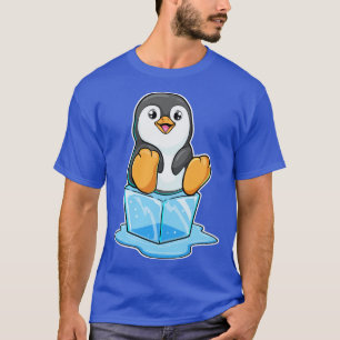 T-shirt Pingouin avec cubes de glace