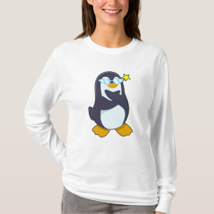 T-shirt Pingouin avec lunettes de soleil