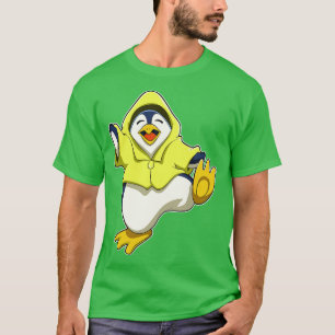 T-shirt Pingouin avec Raincoat