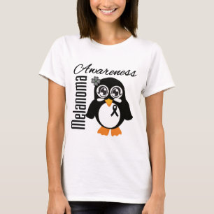 T-shirt Pingouin de conscience de mélanome