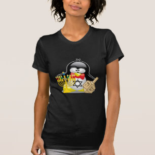 T-shirt Pingouin de Hanoukka