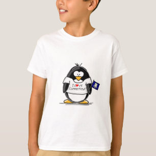 T-shirt Pingouin du Connecticut