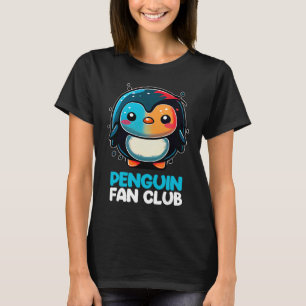 T-shirt Pingouin Fan Club Cute Penguin Zoo Enfants Garçons