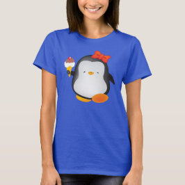 T-shirt Pingouin glacé