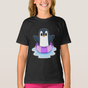 T-shirt Pingouin natation Lifebuoy