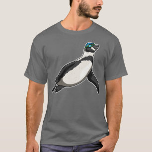 T-shirt Pingouin Pnager lunettes de natation
