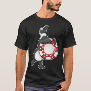 T-shirt Pingouin Poker jetons