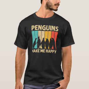 T-shirt Pingouin Pour Hommes Femmes Pingouins Oiseau Anima